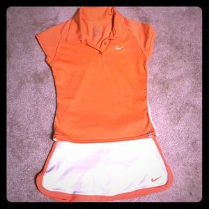 Girls Nike Dri-Fit Tennis/Golf Outfit